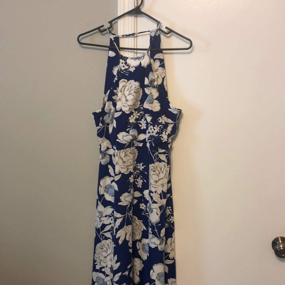 Lulus floral maxi dress